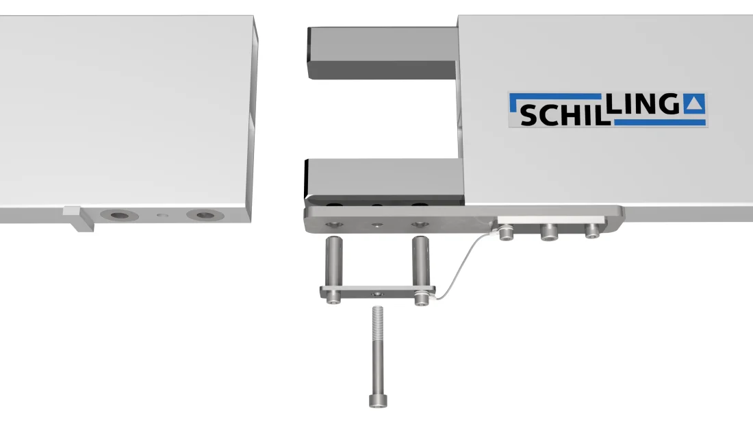 SCHILLING - Alu-Portalkran stationär, klein, Einzelträger – 3