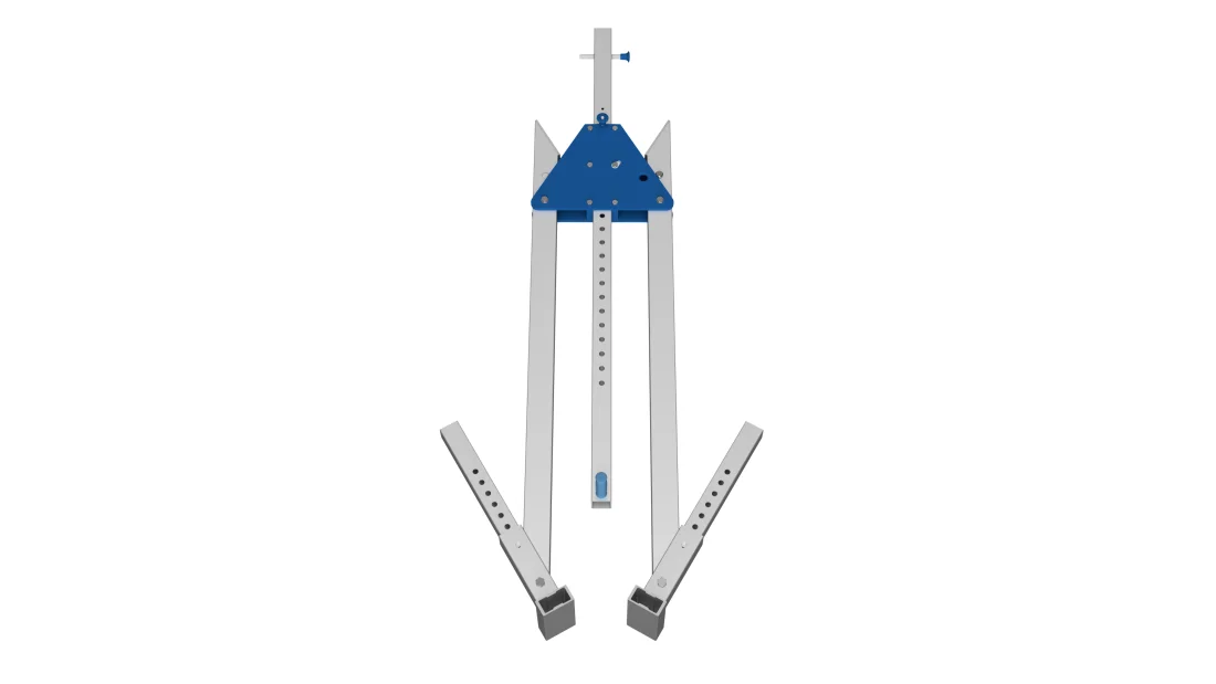 SCHILLING - Alu-Portalkran stationär, klein, Einzelträger – 12