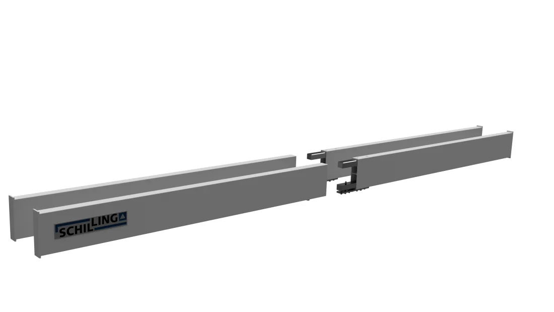 SCHILLING - Alu-Portalkran fahrbar unter Last, mittel, Doppelträger, RI – 2