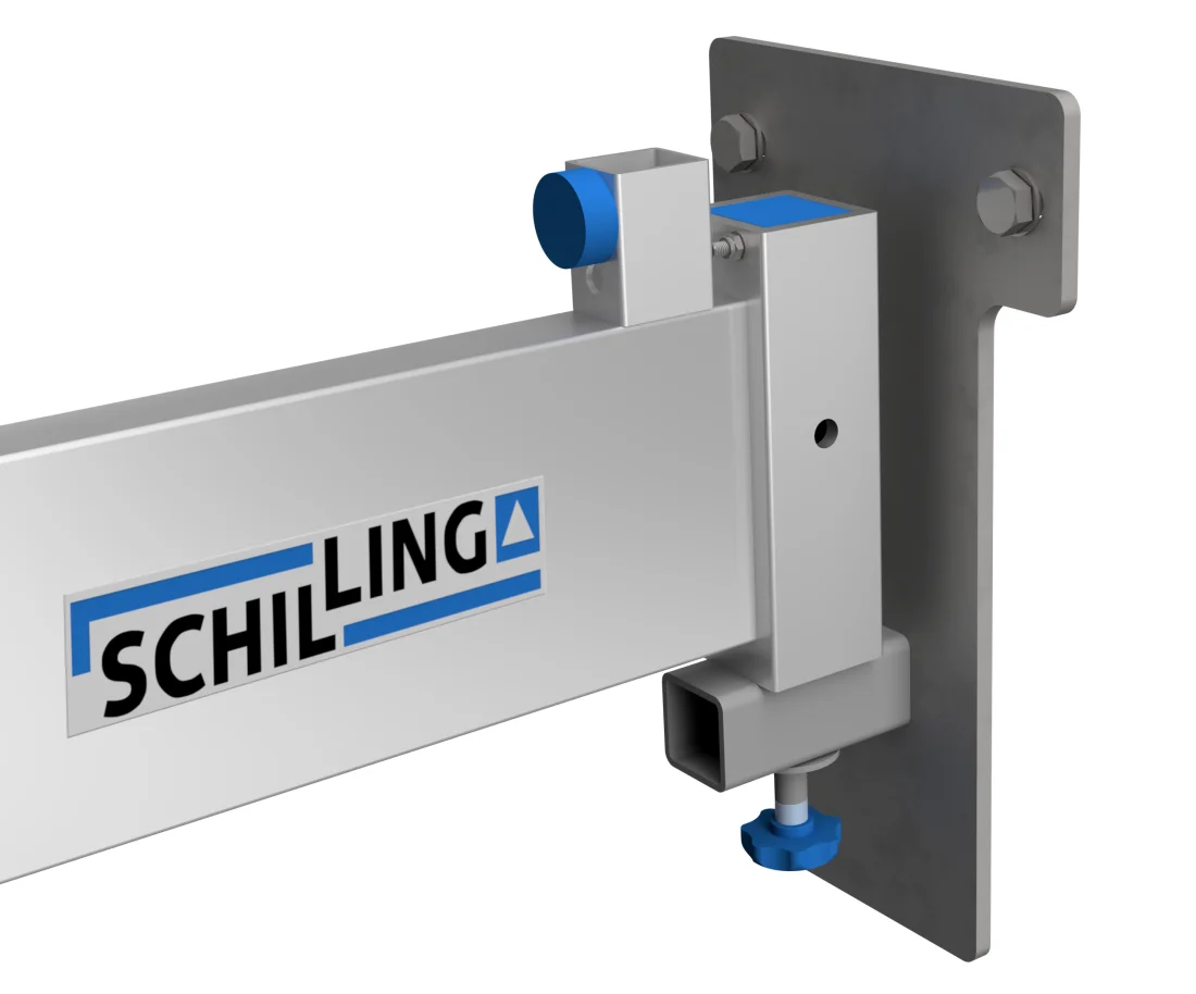 SCHILLING - Wandkonsole für Alu-Portalkran mit Einzelträger – 2